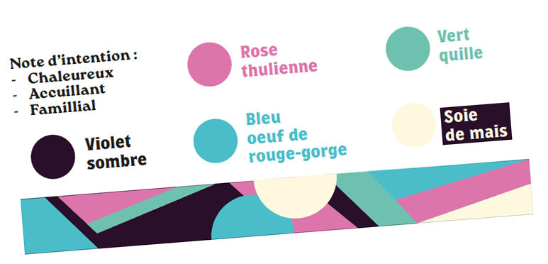recherche de couleur pour un logo